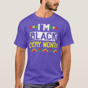 Ik ben elke maand zwart in Afrika. T-shirt