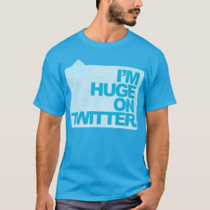 Ik ben enorm op Twitter T-shirt