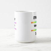 Ik ben er dus niet meer. koffiemok (Center)