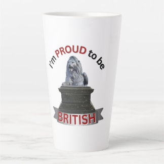Ik ben er trots op Brits te zijn Latte Mok