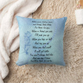'Ik ben er voor jou' Friendship Throw Cushion Kussen (Deken)