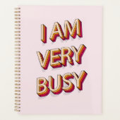 Ik ben erg druk planner (Voorkant)