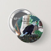 Ik ben erg teleurgesteld ronde button 5,7 cm (Voorkant /achterkant)