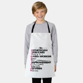 Ik ben Estheticiaans Afstuderen Salon Estheti Schort (Gedragen)