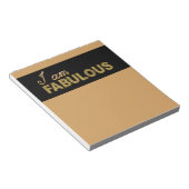 Ik ben Fabulous Notitieblok (Schuin)