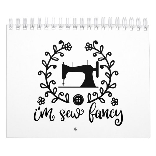 Ik ben Fancy naaigarend Kalender (Hoes)
