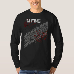 Ik ben Fine Tyre Track Premium T-shirt