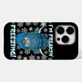 Ik ben Freakin' Freezing Highland Koe Pullover Case-Mate iPhone Case (Achterkant (horizontaal))
