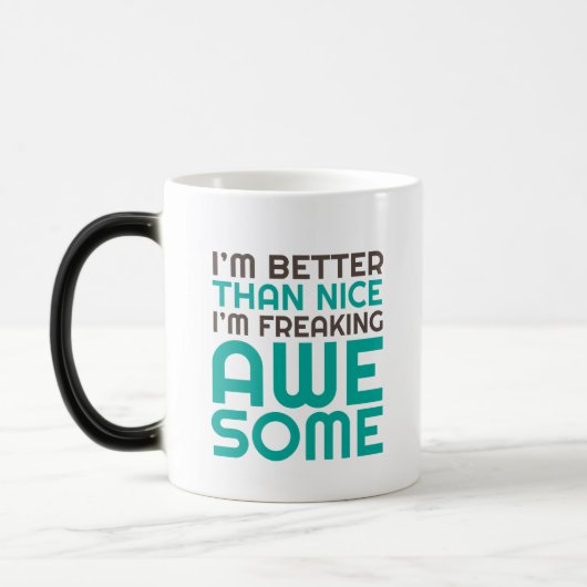 Ik ben Freaking Geweldige Funny Mug Magische Mok (Links)