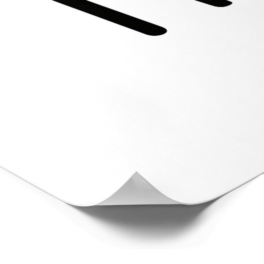 Ik ben Fried Funny Tempura Sushi Pun Poster (Hoek)