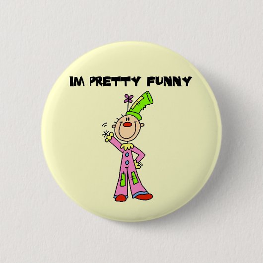 Ik ben Funny Tshirts en Gifts Ronde Button 5,7 Cm (Voorkant)