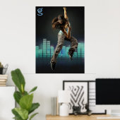 Ik ben G Clothing - Dance Poster (Thuiskantoor)