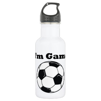 Ik ben Game (Voetbal) Waterfles
