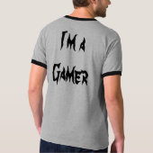 Ik ben gamer t-shirt (Achterkant)