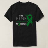 Ik ben Gastroschisis Warrior Awareness Feather T-shirt (Design voorkant)