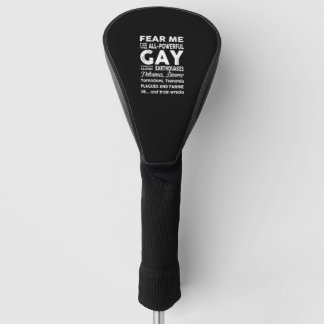 Ik ben Gay lgbt flag gift lgbt Golfheadcover