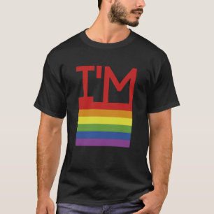 Ik ben Gay Regenboogvlag T-shirt