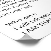 Ik ben gedicht - afdrukken poster (Hoek)