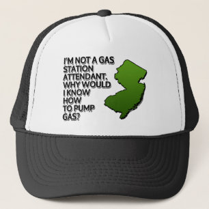 Ik ben geen bediende van een benzinestation. Waaro Trucker Pet