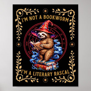 Ik ben geen boekenwurm, ik ben een luie literaire poster