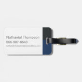 "Ik ben geen Bunny Rabbit" Hugo & DAFFY DUCK™ Bagagelabel (Achterkant horizontaal)