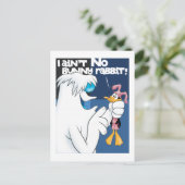 "Ik ben geen Bunny Rabbit" Hugo & DAFFY DUCK™ Briefkaart (Staand voorkant)