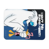 "Ik ben geen Bunny Rabbit" Hugo & DAFFY DUCK™ Magneet (Horizontaal)