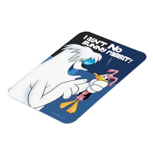 "Ik ben geen Bunny Rabbit" Hugo & DAFFY DUCK™ Magneet (Linkerzijde)