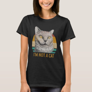 Ik ben geen Cat Advocaat Humor Viral Video Meeting T-shirt