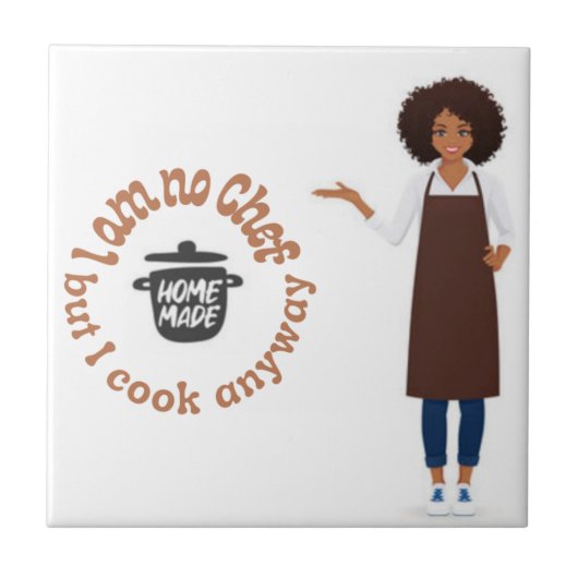 Ik ben geen Chef Tegeltje (Voorkant)