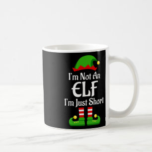 Ik ben geen Elf Familie kerstbal die Mannen aanpas Koffiemok