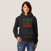 Ik ben geen Elf. Ik ben gewoon met kerst en lomp. Hoodie (Voorkant volledig)