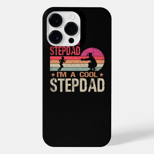 Ik ben geen gewone Stepdad... ik ben een Cool Step iPhone Hoesje (Achterkant)
