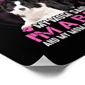 Ik ben geen grenskolonie. Mijn moeder zei dat ik e Poster (Hoek)