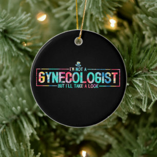 Ik ben geen gynaecoloog, maar ik zal een kijkje ne keramisch ornament