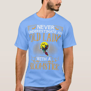 Ik ben geen heks Ik vloek Grappig Halloween kostuu T-shirt
