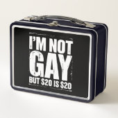 Ik ben geen homo, maar $ 20 is $ 20 Grappige LGBTQ (Voorkant)