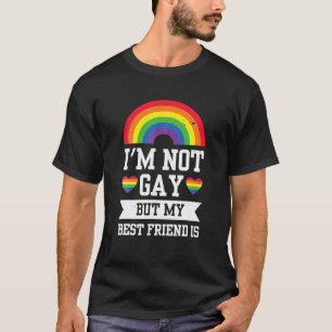 Ik ben geen homo, maar mijn vrienden zijn grappige t-shirt