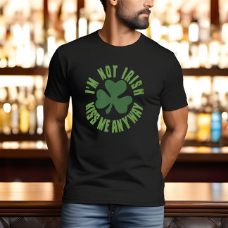 Ik ben geen Ier, kus me toch T-shirt