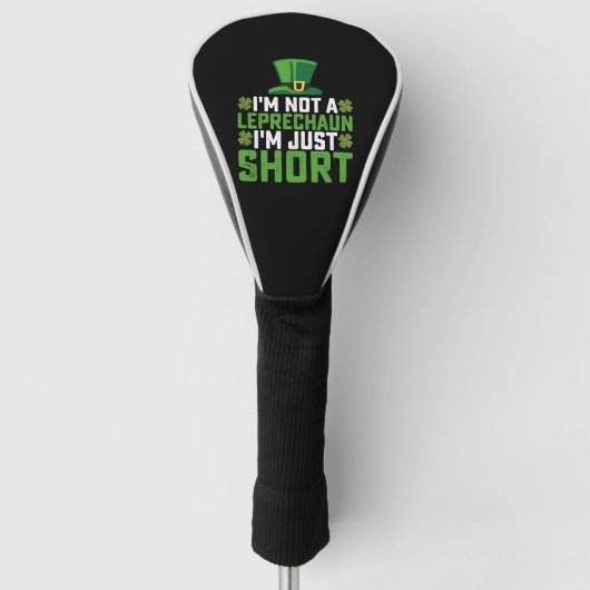 Ik ben geen kabouter, ik ben maar St Patrick's Golfheadcover (Voorkant)