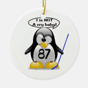 Ik ben geen kantelboom-versiering keramisch ornament