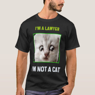 Ik ben geen kat. Ik ben een jurymeme. T-shirt