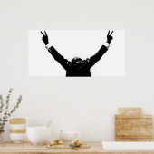 IK BEN GEEN KROEK VAN Richard M. Nixon Poster (Keuken)