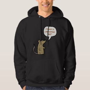 Ik ben geen laboratoriumrat hoodie