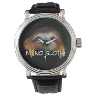 Ik ben geen luiaard horloge