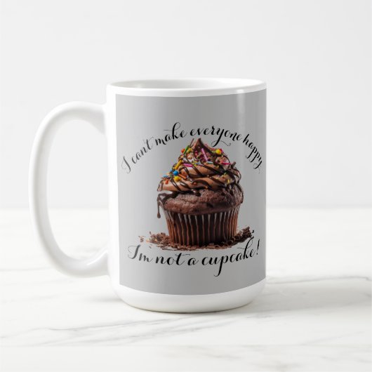 Ik ben geen Mok van cupcake koffie (Links)