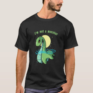 Ik ben geen monster Nessie Loch Ness monster folkl T-shirt