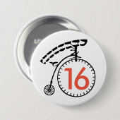 Ik ben geen nummer. ronde button 7,6 cm (Voorkant /achterkant)