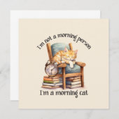 Ik ben geen ochtendmens (Voorkant / Achterkant)