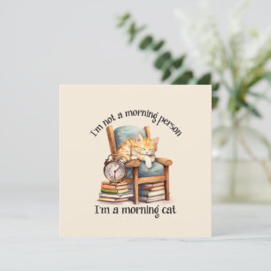 Ik ben geen ochtendmens